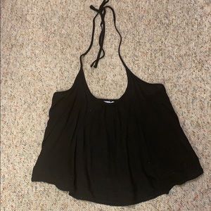 Tobi black halter top